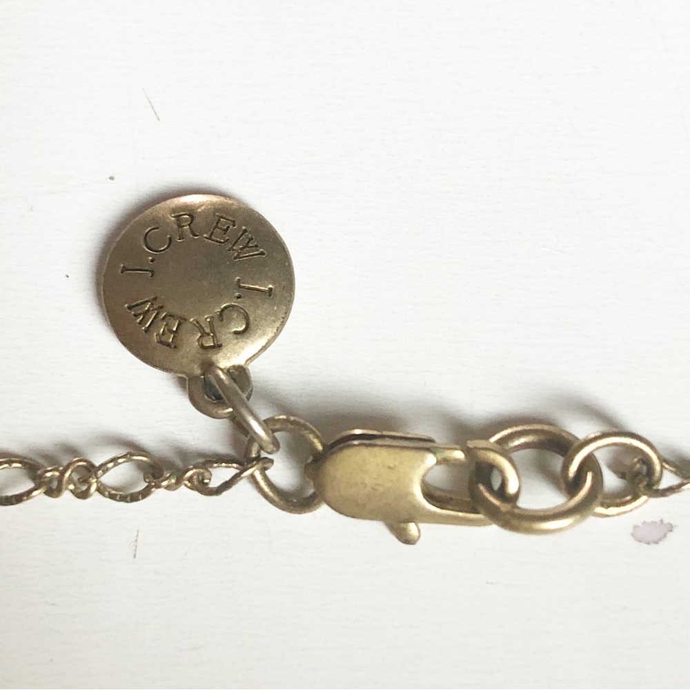 J.CREW Gold Tone Star Fish Sand Dollar Pendant Long Necklace - Picture 11 of 12
